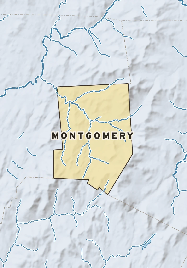 Atlas plate of Montgomery, Vermont.