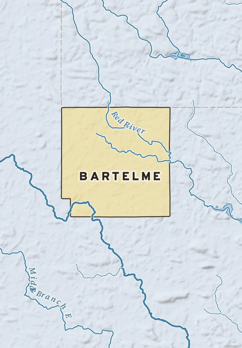 Atlas plate of Bartelme, Wisconsin.