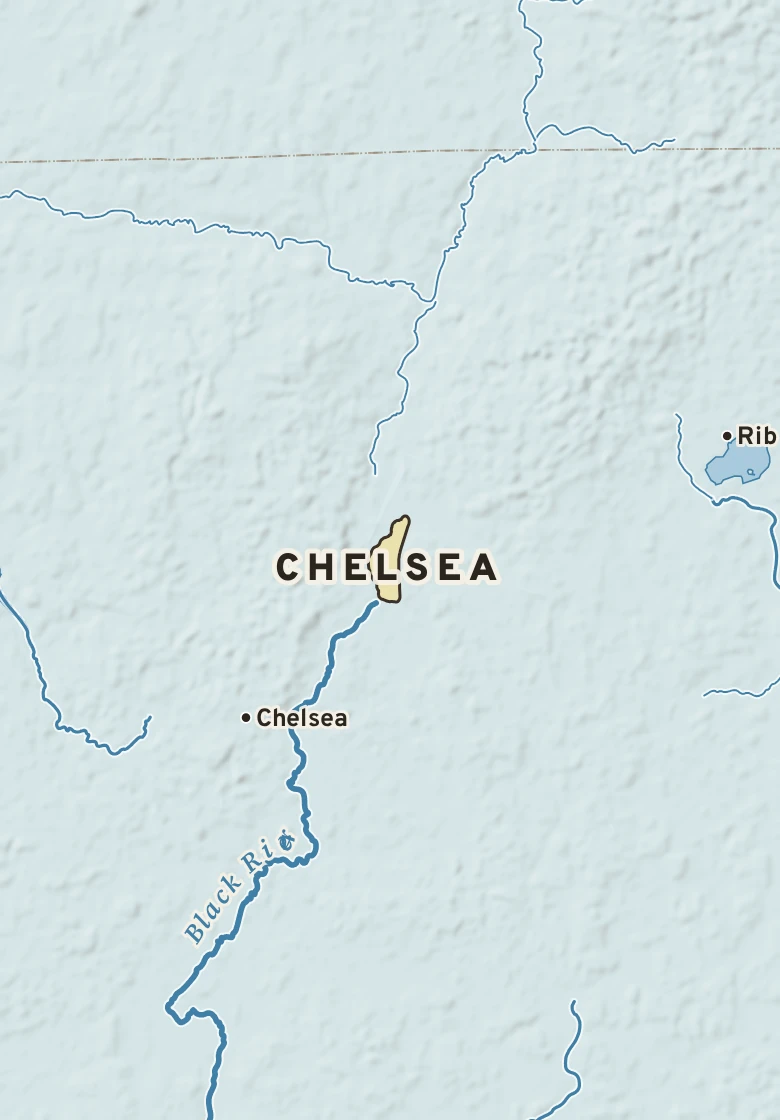 Atlas plate of Chelsea, Wisconsin.