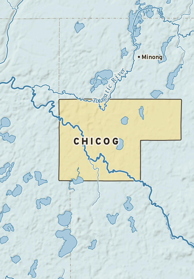 Atlas plate of Chicog, Wisconsin.