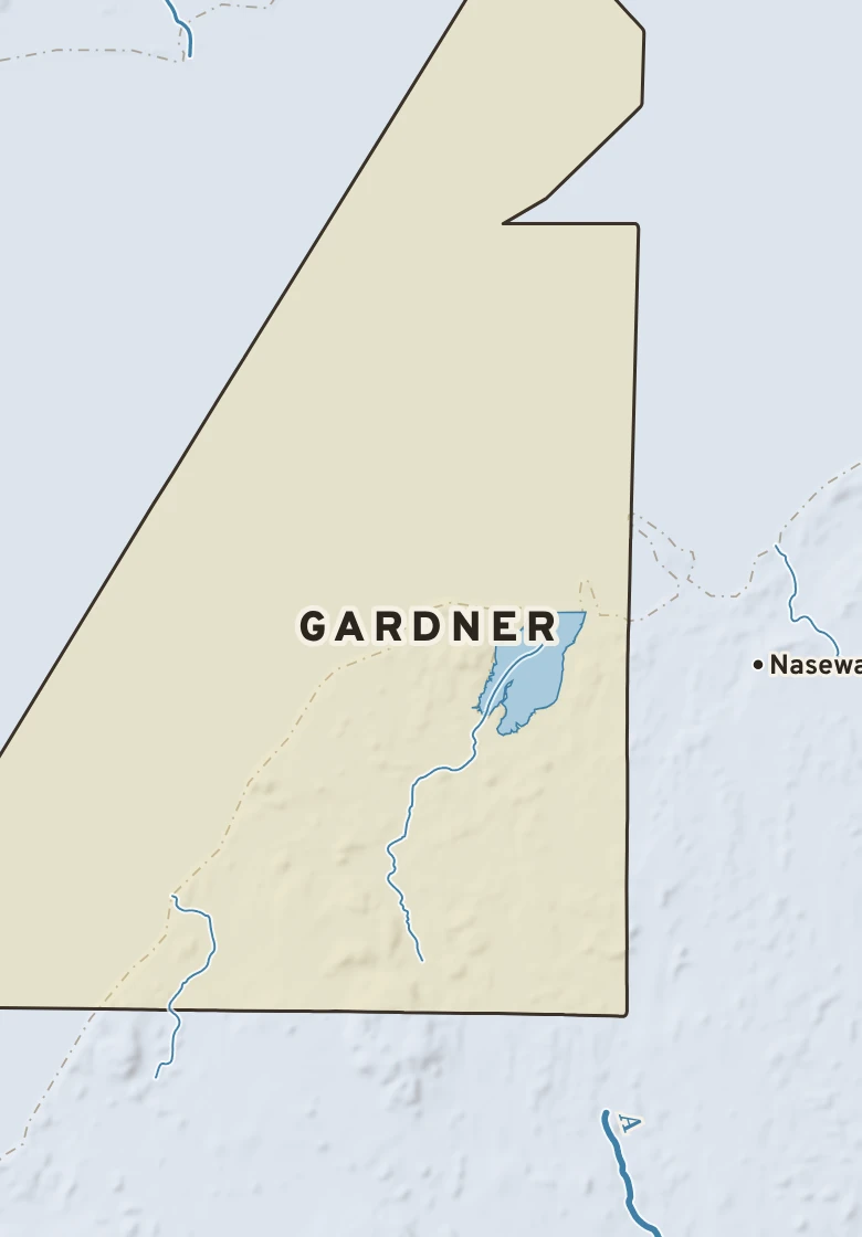 Atlas plate of Gardner, Wisconsin.