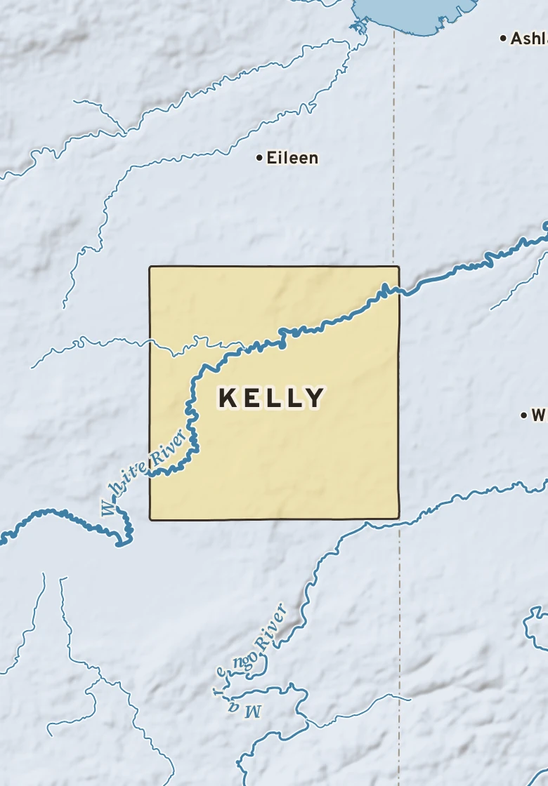 Atlas plate of Kelly, Wisconsin.