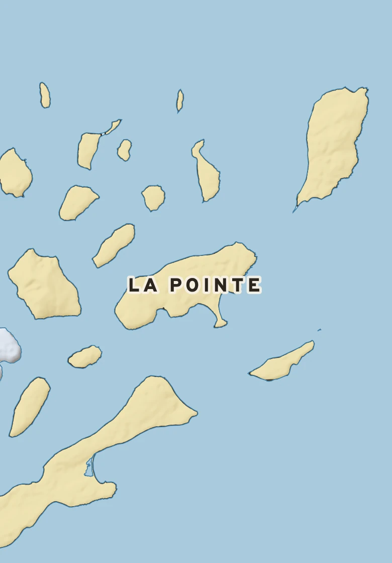 Atlas plate of La Pointe, Wisconsin.