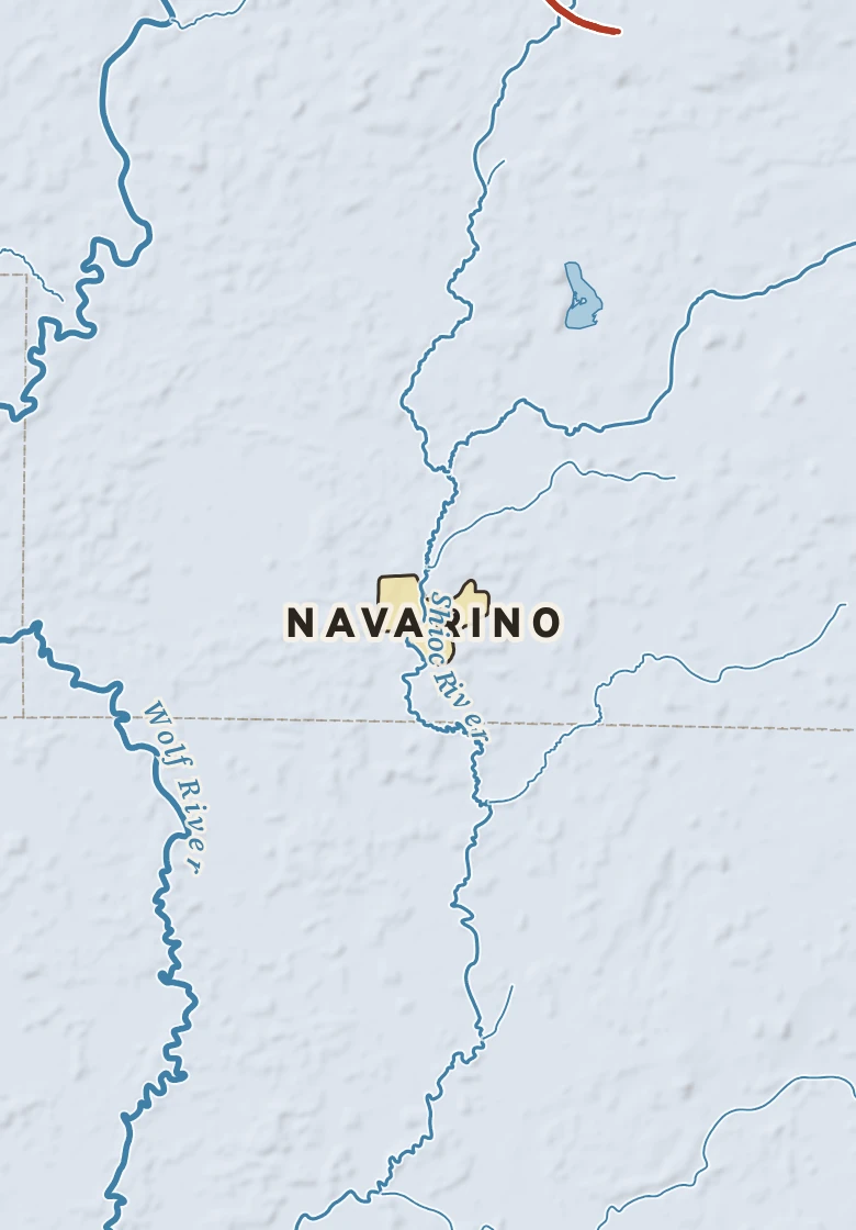 Atlas plate of Navarino, Wisconsin.