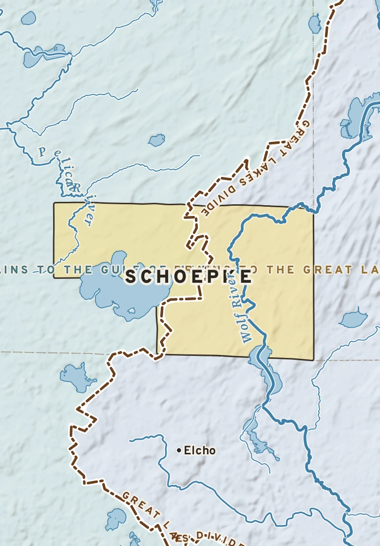 Atlas plate of Schoepke, Wisconsin.