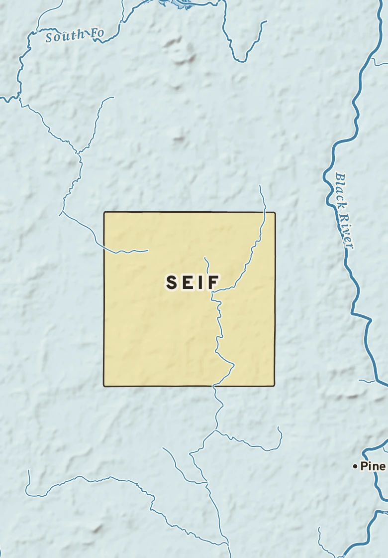 Atlas plate of Seif, Wisconsin.