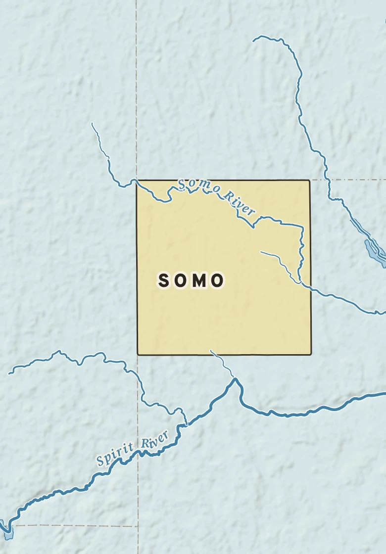 Atlas plate of Somo, Wisconsin.