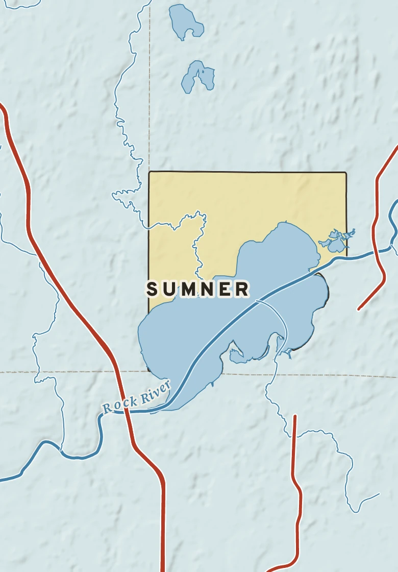 Atlas plate of Sumner, Wisconsin.