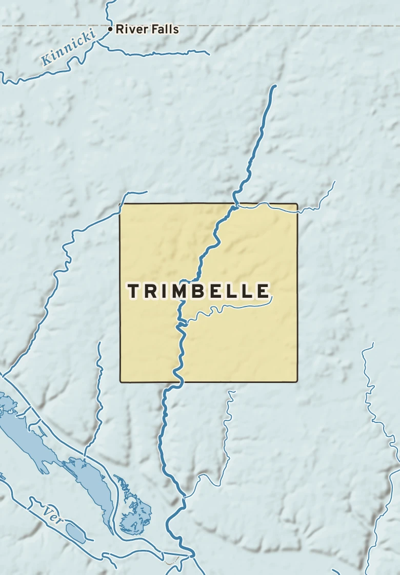 Atlas plate of Trimbelle, Wisconsin.