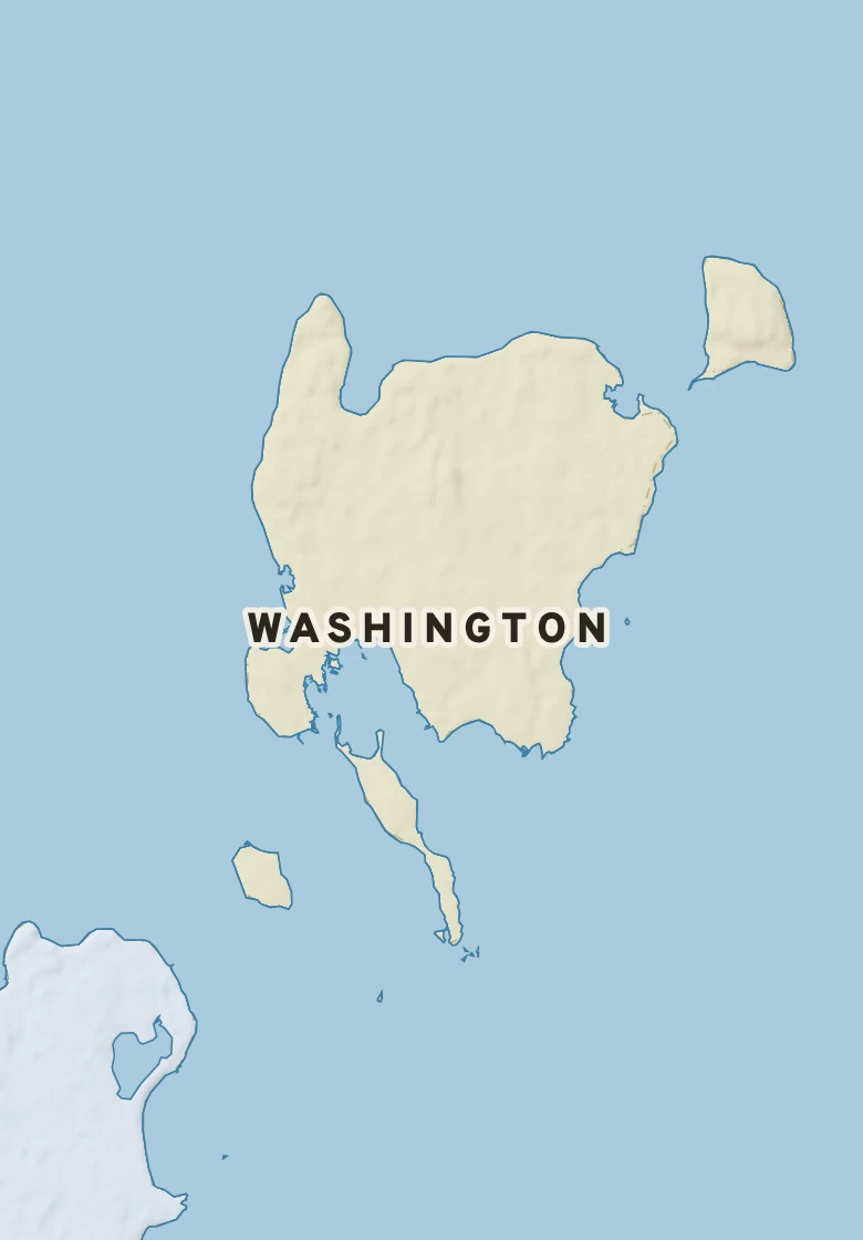 Atlas plate of Washington, Wisconsin.
