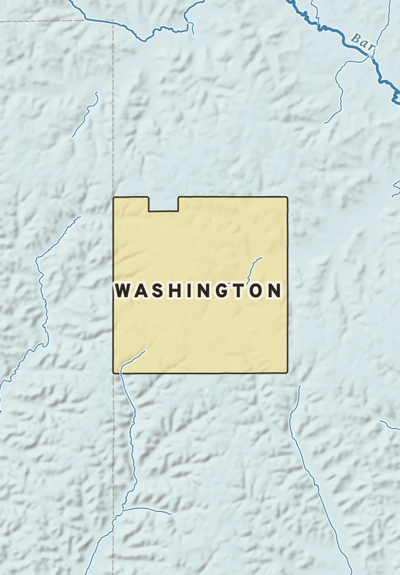 Atlas plate of Washington, Wisconsin.