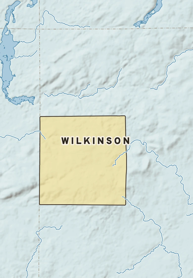 Atlas plate of Wilkinson, Wisconsin.