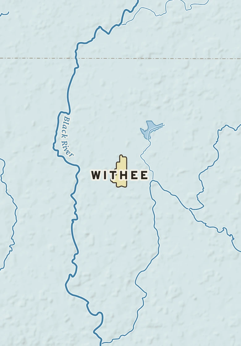 Atlas plate of Withee, Wisconsin.